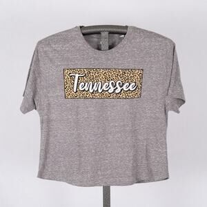 Pressbox Tennessee University of Tennessee Women's Cropped Top Size MEDIUM NWOT